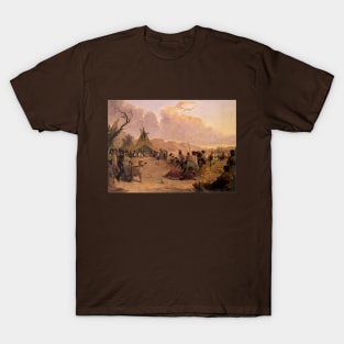 Medicine Dance by Captain Seth Eastman T-Shirt